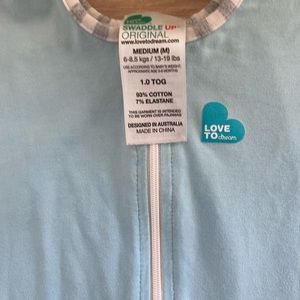 Love to dream swaddle, medium, TOG 1